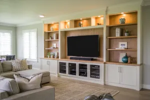 Custom Built-In Entertainment Center